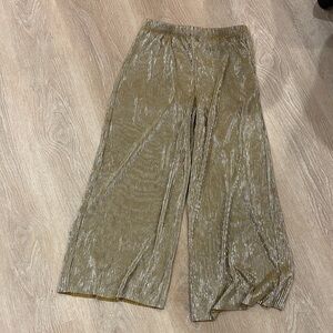 Sans Souci Shimmering Gold Party Pants